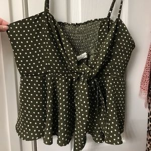 Lola shoetique tie front blouse